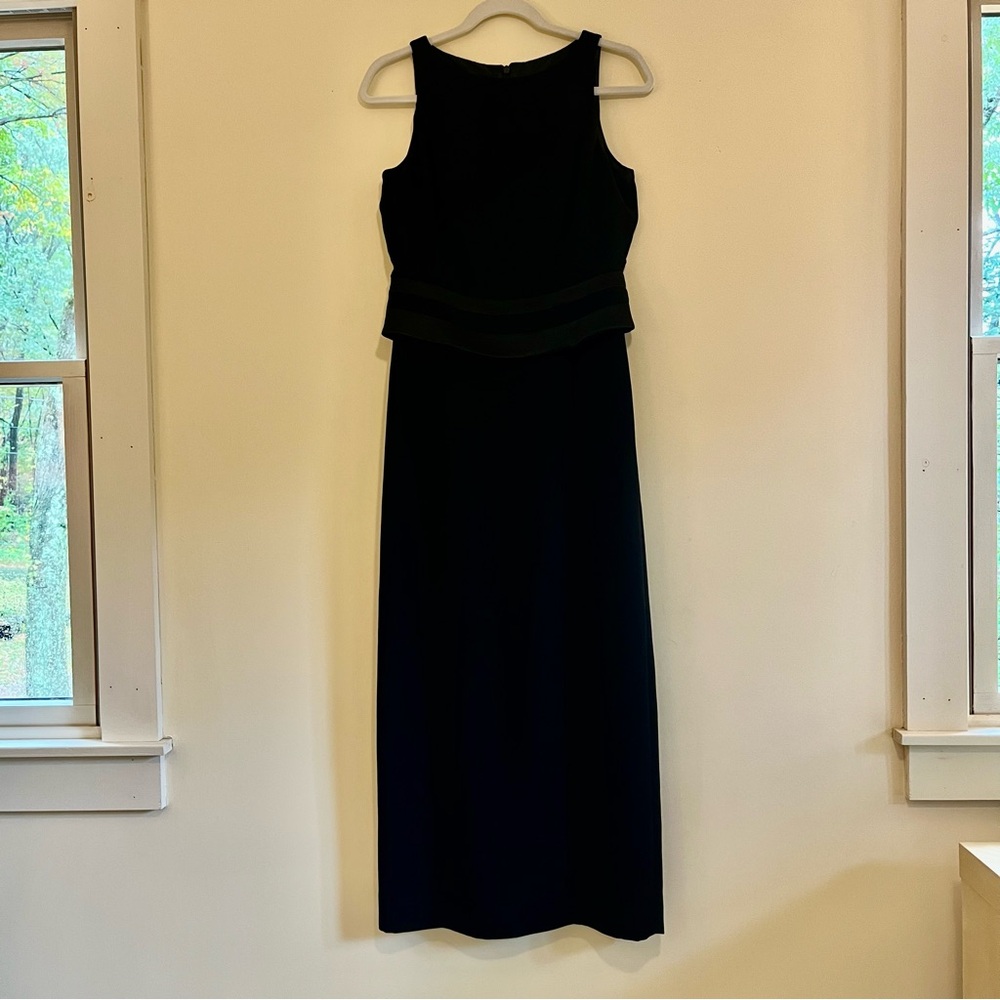 Jones New York Evening Black Maxi Dress